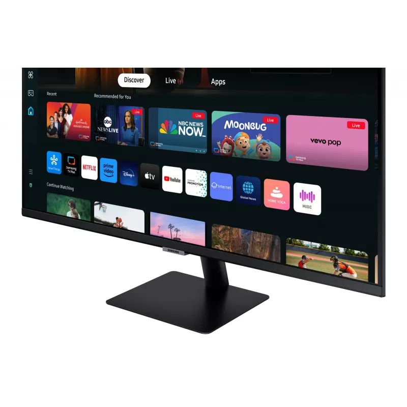Samsung M70D monitor de ordenador 81,3 cm (32 inch) 3840 x 2160 píxeles 4K Ultra HD LED negro