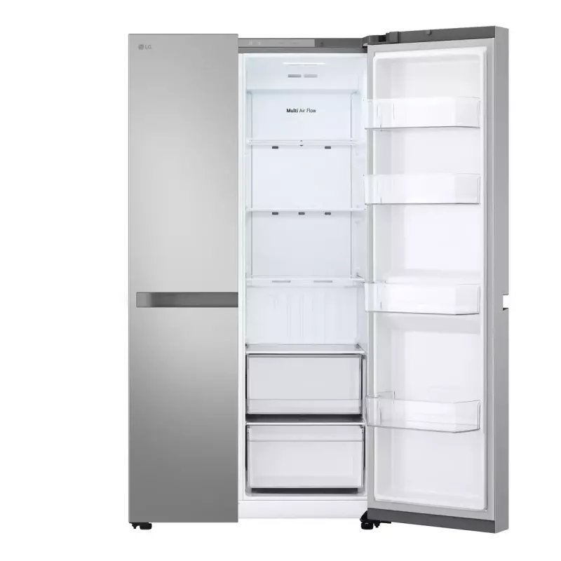 LG NatureFRESH GSBC40PYPE frigorífico-congelador americano – Prime Silver – clase de eficiencia energética E