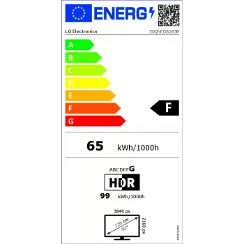 LG QNED 50QNED82A3B TV 127 cm (50