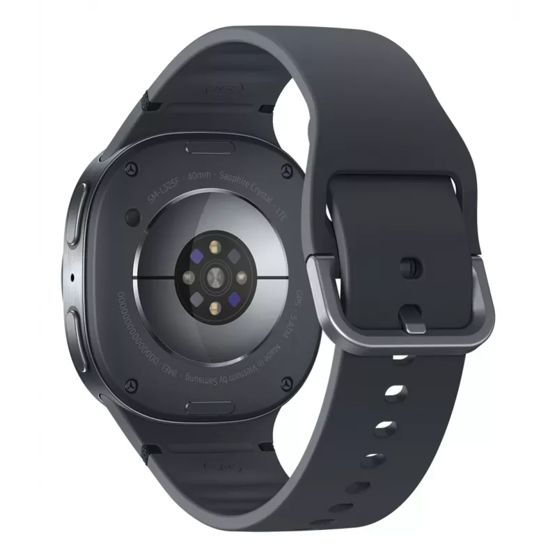 Samsung Galaxy Watch8 SM-L325FDAAXEF Smartwatch / reloj deportivo 3,3 cm (1,3 inch) AMOLED 40 mm Digital 438 x 438 píxeles 4G Grafito Wi-Fi GPS (satélite)