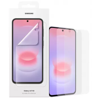 Samsung EF-UA376CTEGWW Protector de pantalla/trasera para móvil Lámina protectora de pantalla transparente 2 uds.