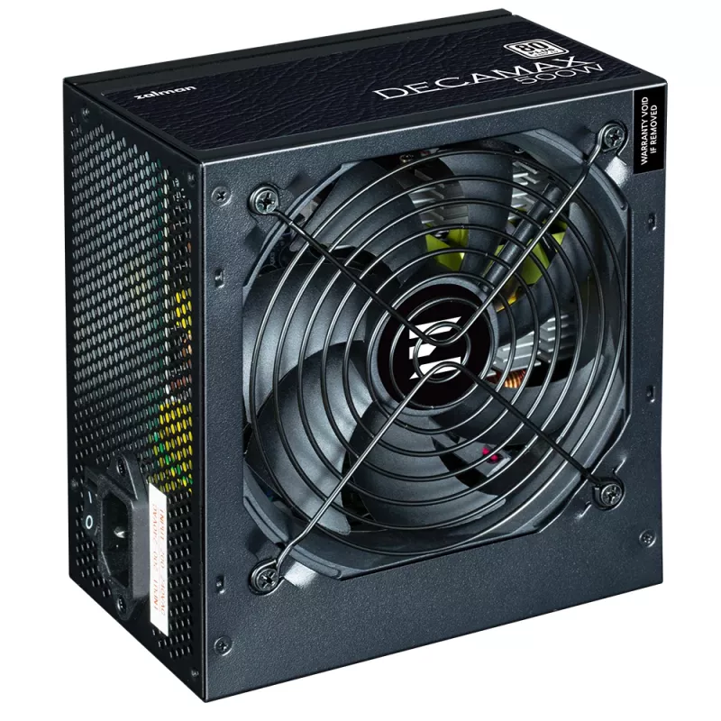 Zalman Decamax Fuente de alimentación 500 W ATX Negro