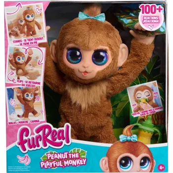 FurReal Peanut el mono juguetón, niño/niña, 4 años FurReal Peanut el mono juguetón. Color del producto: multicolor