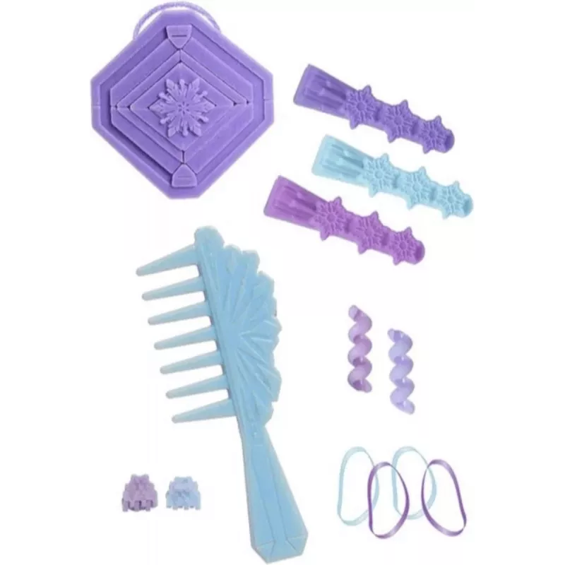 Just Play Disney Frozen 2, cabeza de muñeca de maquillaje/peinado, femenino, 3 año(s), 120 mm, multicolor
