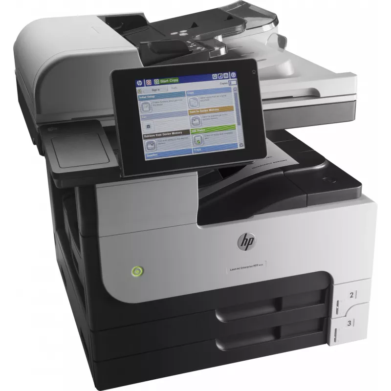 HP LaserJet Enterprise MFP M725dn, láser, impresión en blanco y negro, 1200 x 1200 DPI, A3, impresión directa, negro, gris