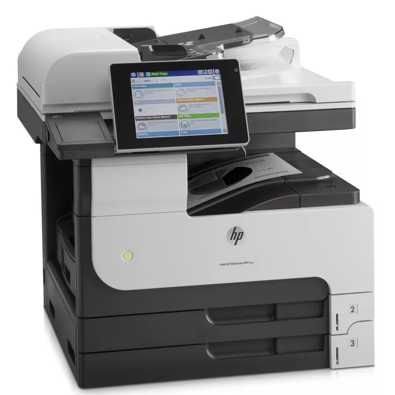 HP LaserJet Enterprise MFP M725dn, láser, impresión en blanco y negro, 1200 x 1200 DPI, A3, impresión directa, negro, gris