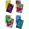 Juegos UNO FLIP juego de cartas con baraja accesible para daltónicos para niños, adultos y tardes de juegos en familia