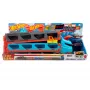 Hot Wheels City Speedway Hauler Carrier con 3 coches de juguete, set de vehículos, 4 año(s), plástico, gris, multicolor