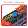 Hot Wheels City Speedway Hauler Carrier con 3 coches de juguete, set de vehículos, 4 año(s), plástico, gris, multicolor