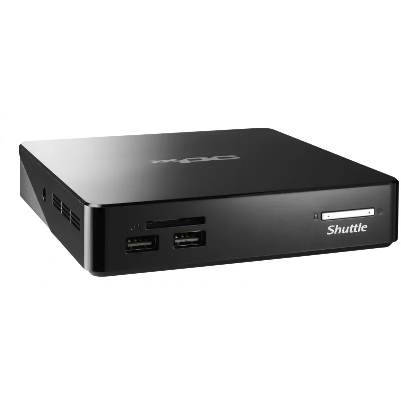 Shuttle XPC nano NS02EV2 Rockchip RK3368 2 GB DDR3L-SDRAM 16 GB eMMC Android 8.1 mini PC nettop negro