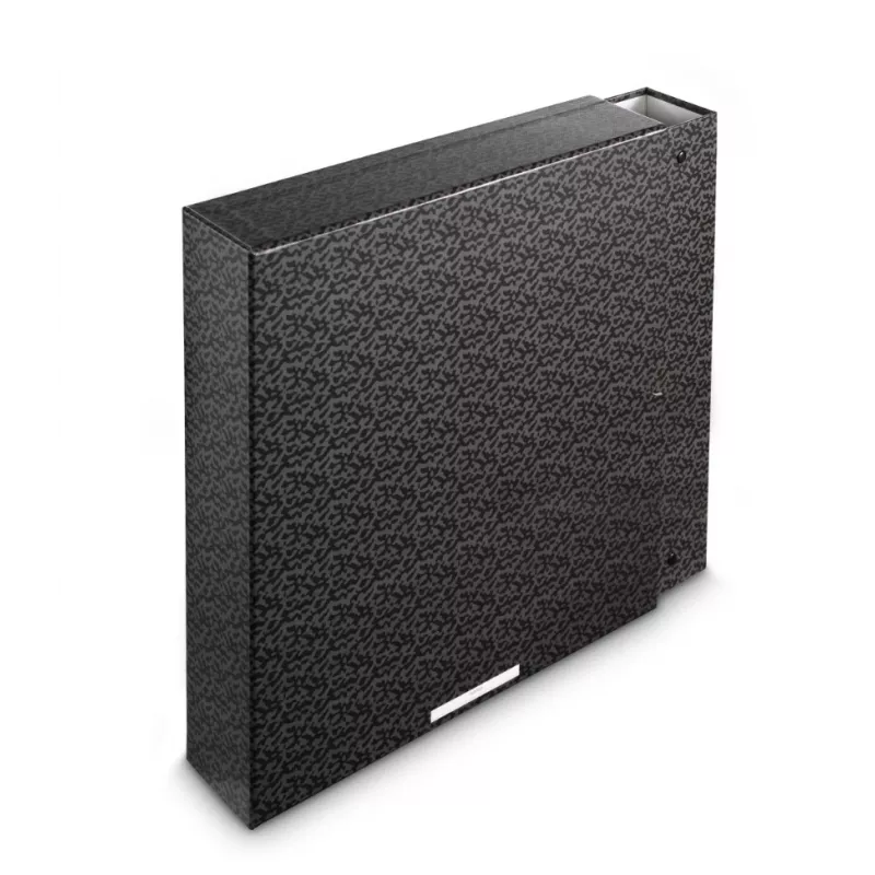Archivador de anillas Hama 00007546 negro gris anilla D 327 mm 309 mm