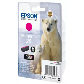 Epson Eisbär pack individual magenta 26 Claria Premium Ink