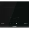 Placa de inducción Gorenje GI3201BC, negra, empotrable, 30 cm, placa de inducción por zonas, vitrocerámica, 2 zonas