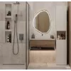 Armario de baño Top E Shop NEL, exento de 2 puertas, laminado en cashmere, 1740×310×300 mm, 5 baldas