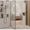 Armario de baño Top E Shop NEL, exento de 2 puertas, laminado en cashmere, 1740×310×300 mm, 5 baldas