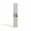 Armario de baño Top E Shop NEL, exento de 2 puertas, laminado en cashmere, 1740×310×300 mm, 5 baldas