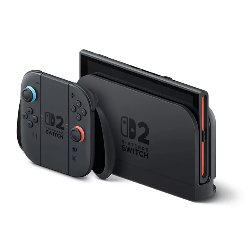 Consola de juegos NINTENDO Switch 2 negra — LCD 7,9