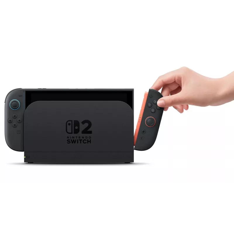 Consola de juegos NINTENDO Switch 2 negra — LCD 7,9