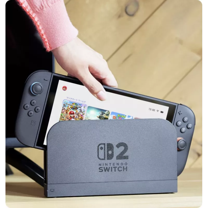 Consola de juegos NINTENDO Switch 2 negra — LCD 7,9