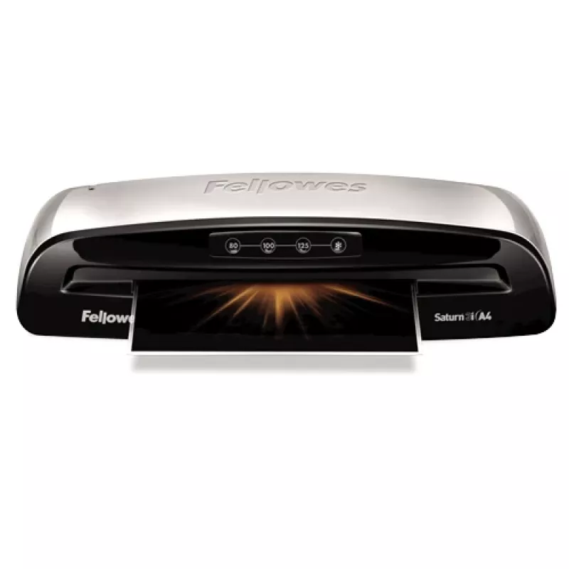 Fellowes Saturn 3i plastificadora en frío 300 mm/min negro, plata