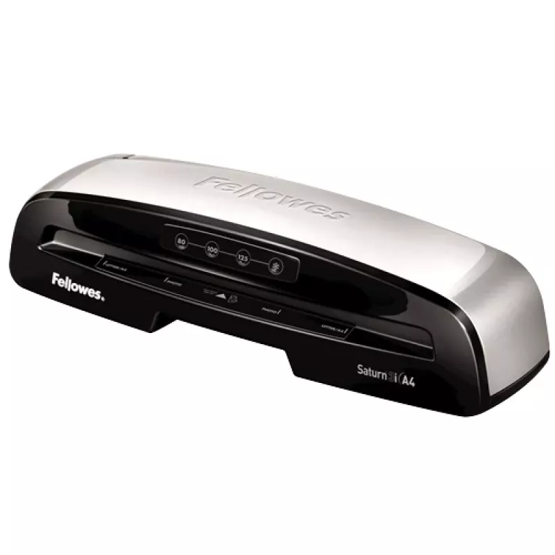 Fellowes Saturn 3i plastificadora en frío 300 mm/min negro, plata