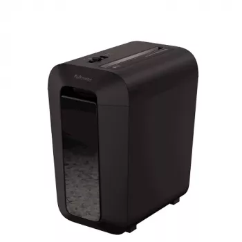 Fellowes LX65 destructora de papel corte en partículas 4 cm negro