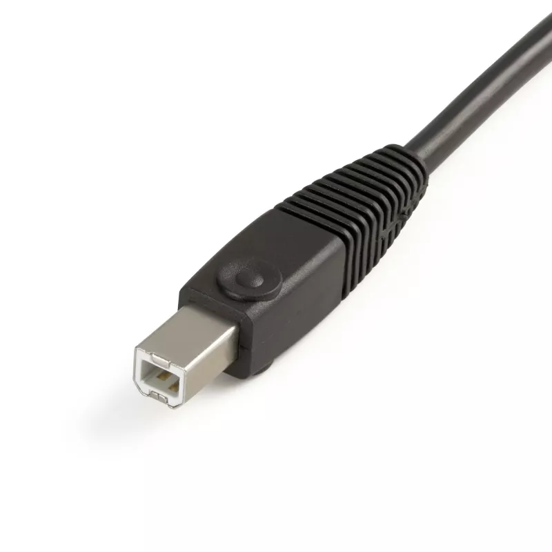 StarTech.com cable KVM USB DVI 4 en 1 de 1,8 m con audio y micrófono