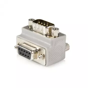 StarTech.com adaptador de cable serie DB9 a DB9 en ángulo recto tipo 1 – M/H