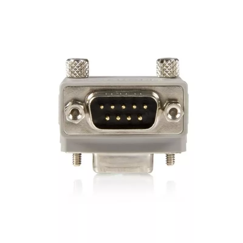 StarTech.com adaptador de cable serie DB9 a DB9 en ángulo recto tipo 1 – M/H