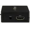 StarTech.com extractor de audio HDMI - 1080p, CE, FCC, 1920 x 1080 píxeles, 480p, 720p, 1080p, 2.1 canales, HDMI, HDMI