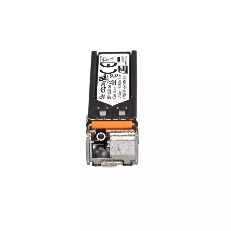 StarTech.com módulo transceptor SFP compatible con MSA – 1000BASE-BX~MSA módulo transceptor SFP sin codificar – 1000BASE-BX – 1 GbE Gigabit Ethernet BiDi fibra óptica (SMF)