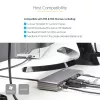 StarTech.com dock Thunderbolt 3 – estación de acoplamiento TB3 para portátil con monitor Dual-4K-60-Hz con DisplayPort, HDMI y VGA 1080p – 85 W Power Delivery y potencia de carga – 2x USB-A, Ethernet – Mac y Windows
