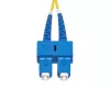 StarTech.com cable de fibra óptica monomodo OS2 dúplex SC a SC (UPC) de 10m (32.8ft), 9/125µm, 40G/100G Zipcord, insensible a curvaturas, baja atenuación de inserción – cable jumper de fibra óptica LSZH