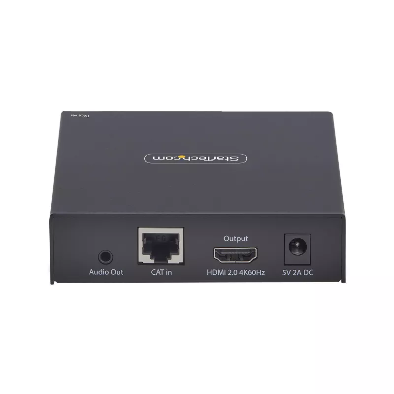 StarTech.com receptor HDMI sobre red IP para la serie de productos IH2006, 4K 60Hz, sin controladores, AVoIP, incl. kit de montaje, solo receptor