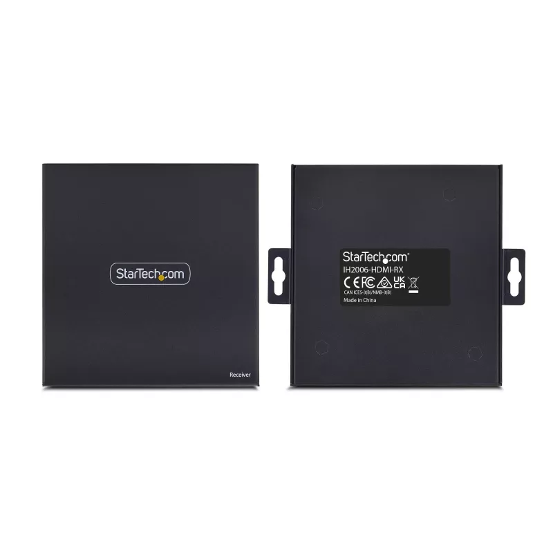 StarTech.com receptor HDMI sobre red IP para la serie de productos IH2006, 4K 60Hz, sin controladores, AVoIP, incl. kit de montaje, solo receptor