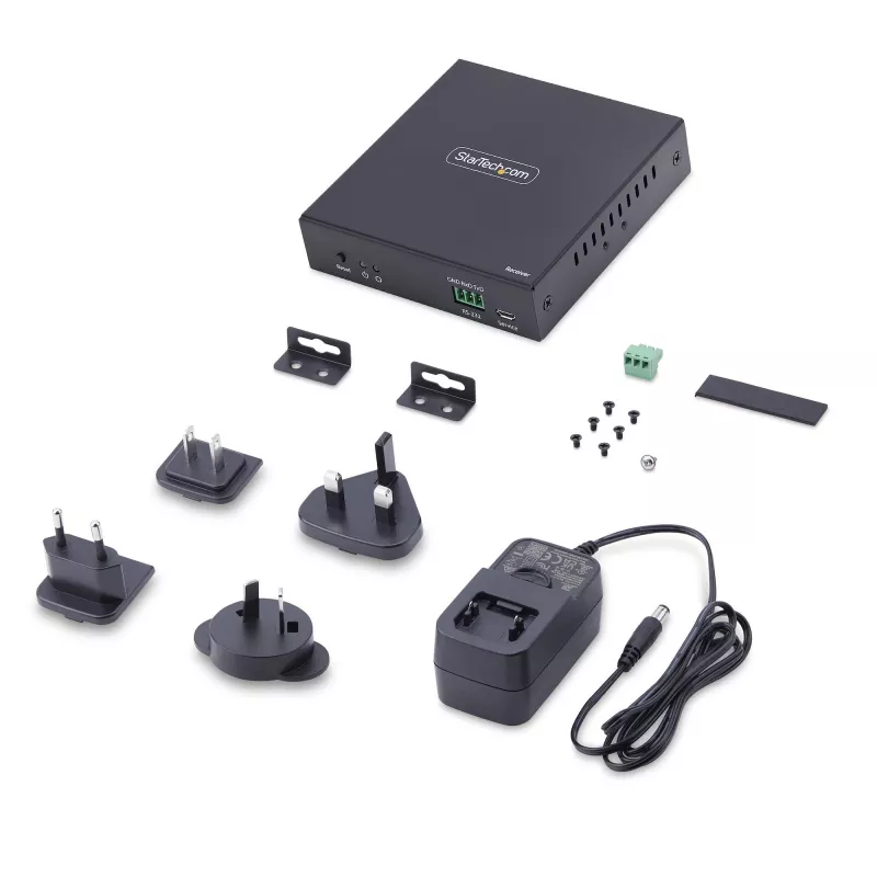 StarTech.com receptor HDMI sobre red IP para la serie de productos IH2006, 4K 60Hz, sin controladores, AVoIP, incl. kit de montaje, solo receptor