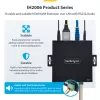 StarTech.com receptor HDMI sobre red IP para la serie de productos IH2006, 4K 60Hz, sin controladores, AVoIP, incl. kit de montaje, solo receptor