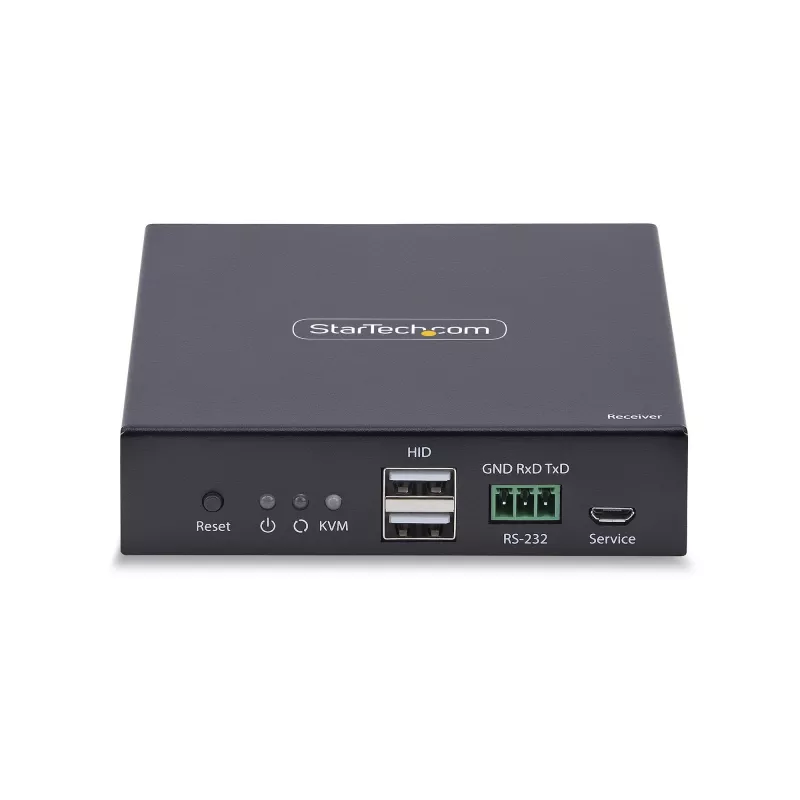 StarTech.com receptor KVM HDMI sobre red IP para la serie de productos IH2006, 4K 60Hz, sin controladores, AVoIP, incluye kit de montaje, solo receptor