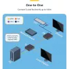 StarTech.com receptor KVM HDMI sobre red IP para la serie de productos IH2006, 4K 60Hz, sin controladores, AVoIP, incluye kit de montaje, solo receptor