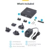 StarTech.com receptor KVM HDMI sobre red IP para la serie de productos IH2006, 4K 60Hz, sin controladores, AVoIP, incluye kit de montaje, solo receptor