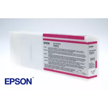 Epson pack individual magenta vivo T591300, magenta vivo, tinta base pigmentada, 700 ml, 1 ud.