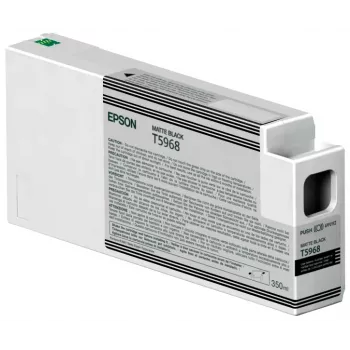 Epson pack individual negro mate T596800 UltraChrome HDR 350 ml, negro mate, tinta pigmentada, 350 ml, 1 ud.