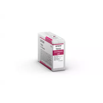 Epson pack individual magenta T850300, Vivid Magenta, tinta pigmentada, 80 ml, 1 ud.
