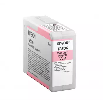Epson pack individual magenta claro T850600, magenta claro, tinta pigmentada, 80 ml, 1 ud.