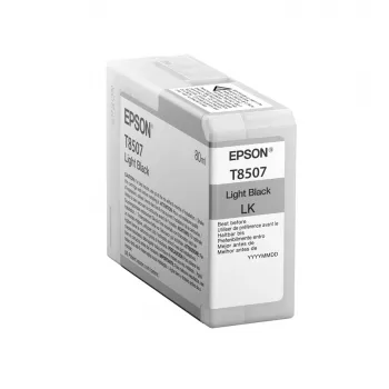 Epson pack individual negro claro T850700, negro claro, tinta pigmentada, 80 ml, 1 ud.