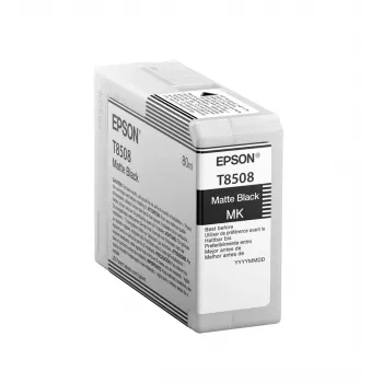 Epson pack individual negro mate T850800, negro mate, tinta pigmentada, 80 ml, 1 ud.