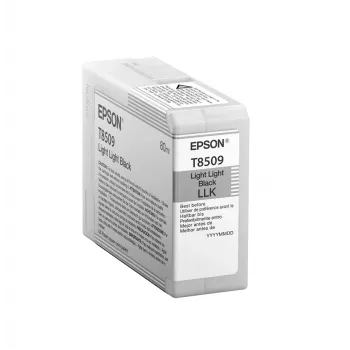 Epson pack individual negro claro claro T850900, negro claro claro, tinta pigmentada, 80 ml, 1 ud.