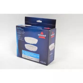 Bissell Vac & Steam - almohadillas de fregona, blanco, Vac & Steam, caja, 2 uds.