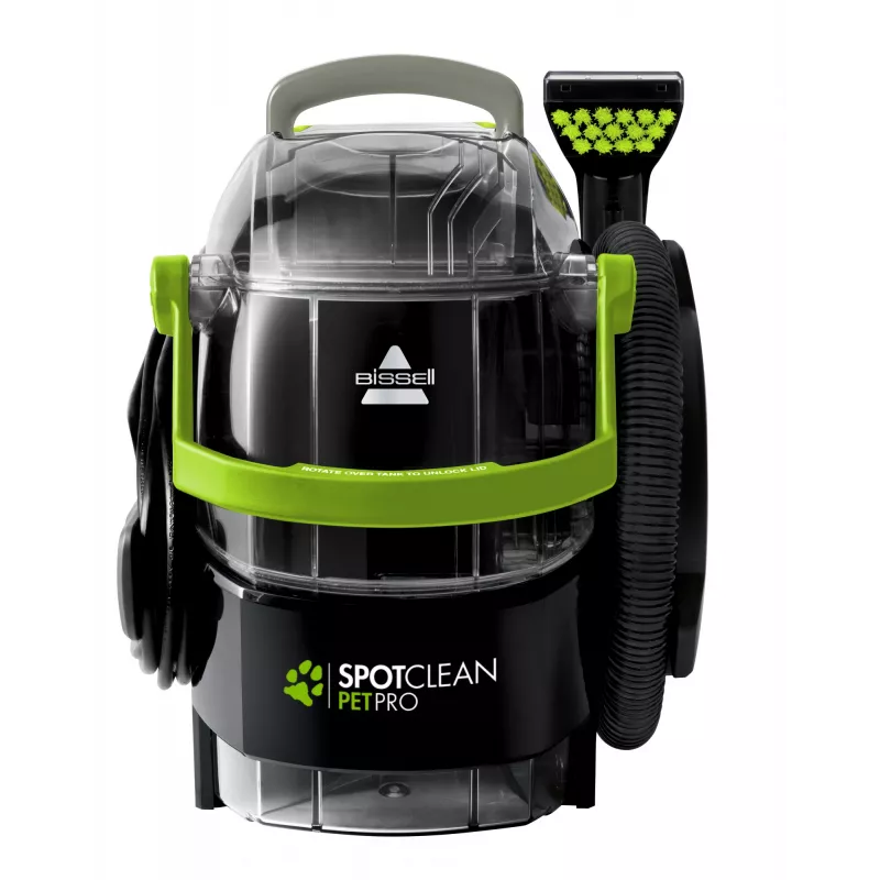 Bissell SpotClean Pet Pro limpiador de alfombras aparato de mano limpieza profunda negro, verde
