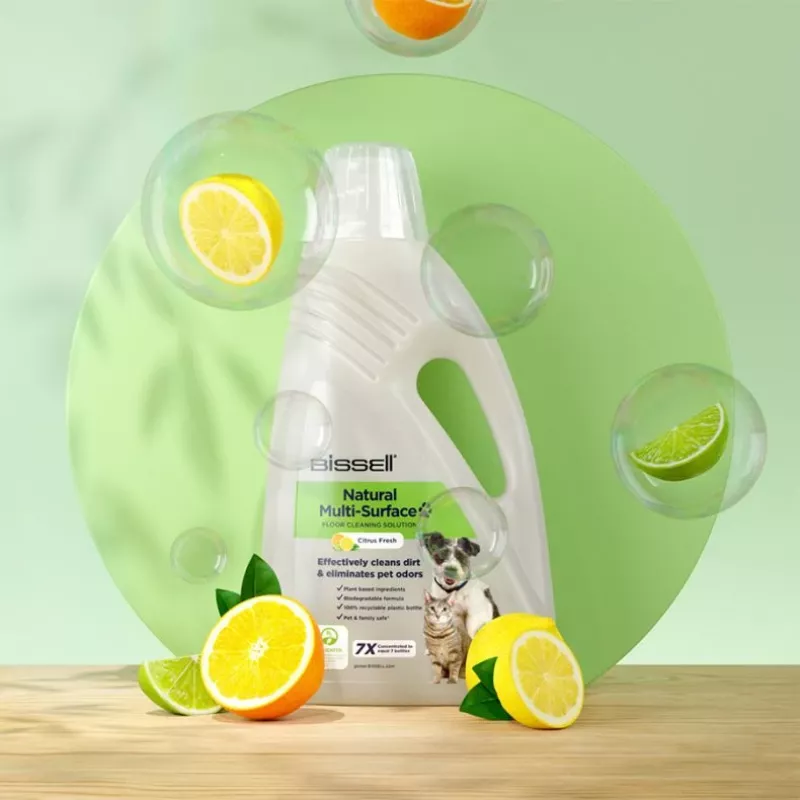 Bissell Natural Multi-surface solución de limpieza para mascotas 2L